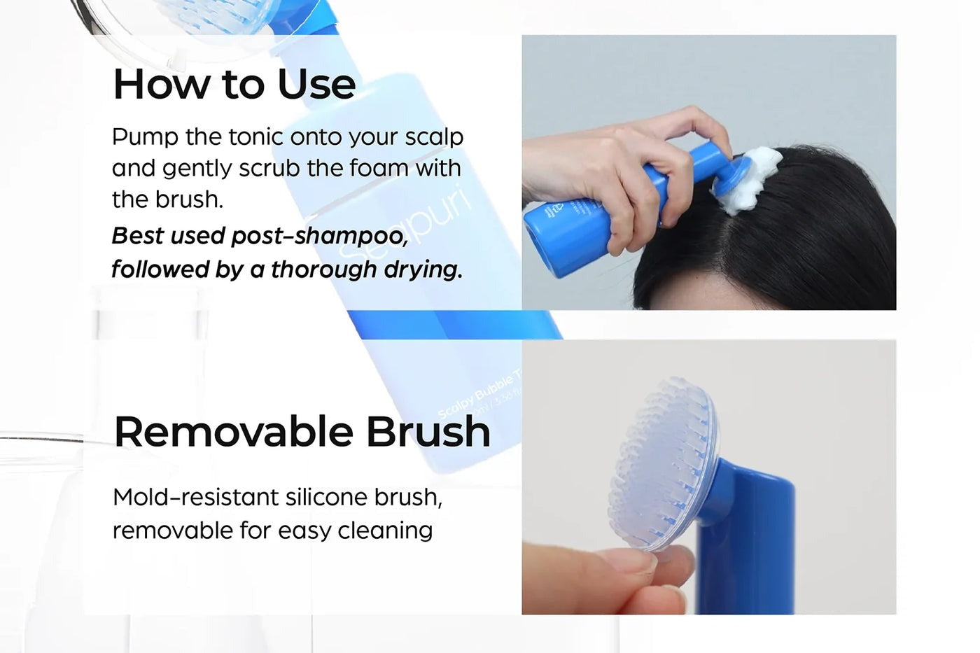 SEAPURI Scalpy Bubble Tonic 100ml