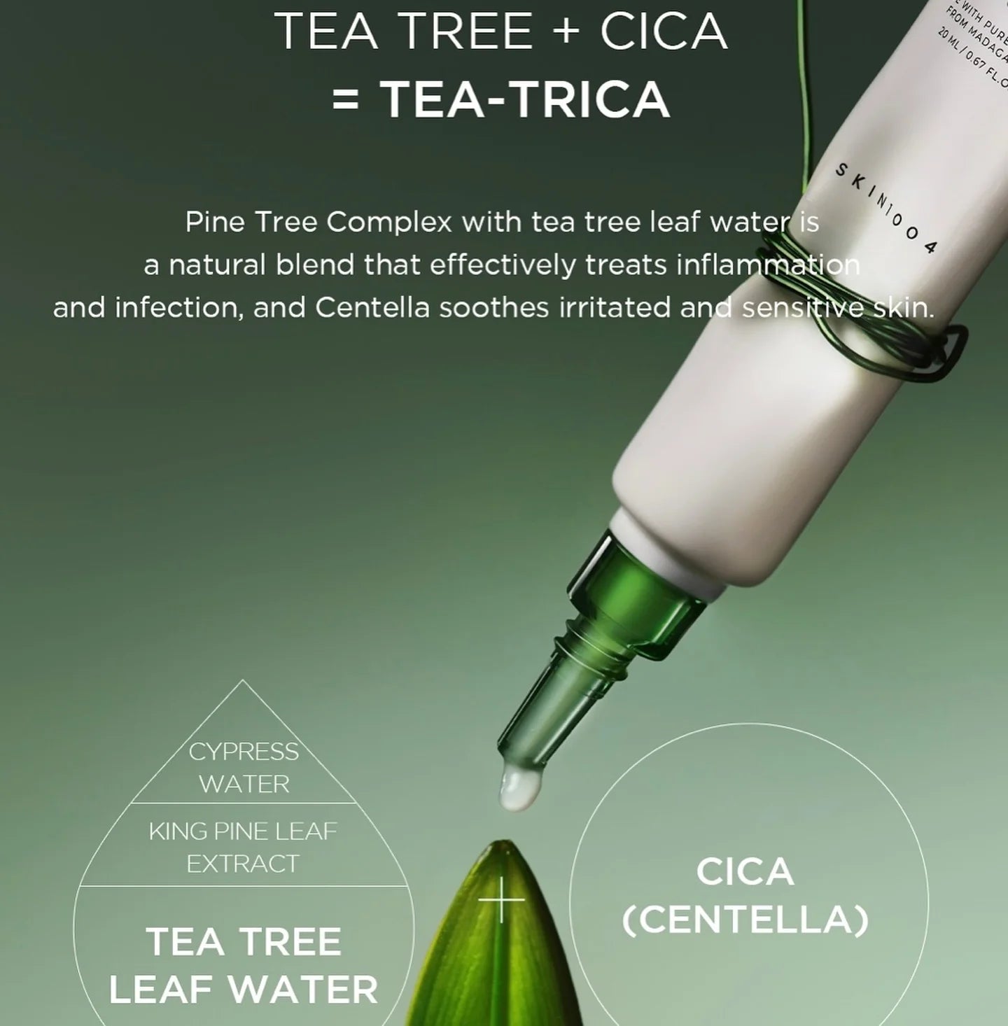SKIN1004 Madagascar Centella Tea-trica Spot Cream 20ml