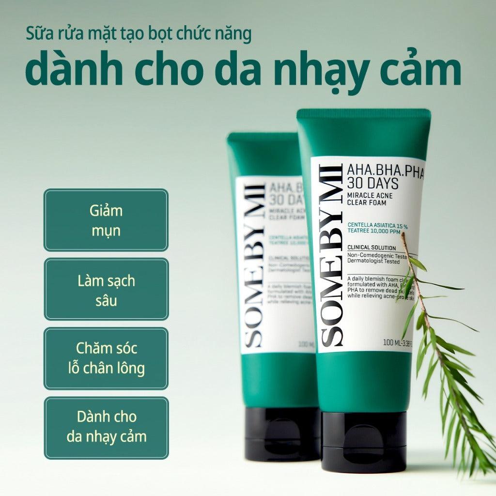 SOMEBYMI AHA, BHA, PHA 30 Days Miracle Acne Clear Foam 100ml