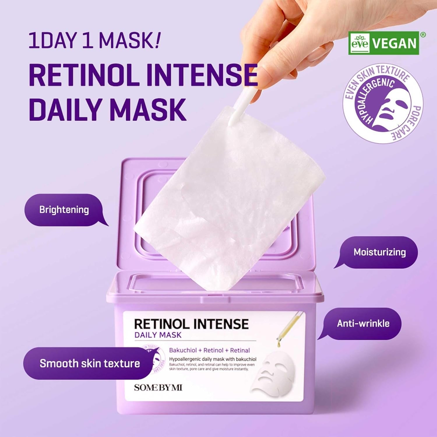 SOME BY MI Retinol Intense Daily Mask 30 Sheets