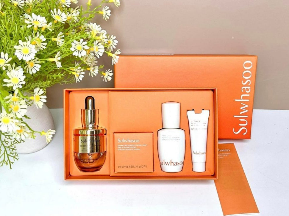 SULWHASOO Concentrated Ginseng Rescue Ampoule Set