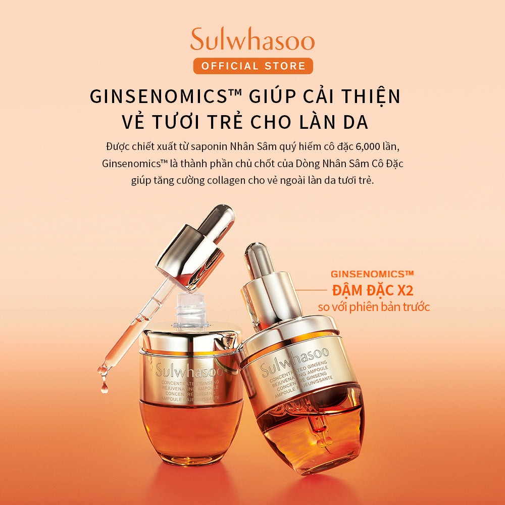SULWHASOO Concentrated Ginseng Rescue Ampoule Set