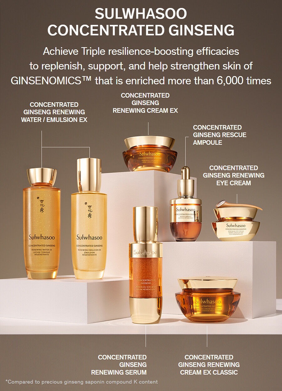 SULWHASOO Concentrated Ginseng Rescue Ampoule Set