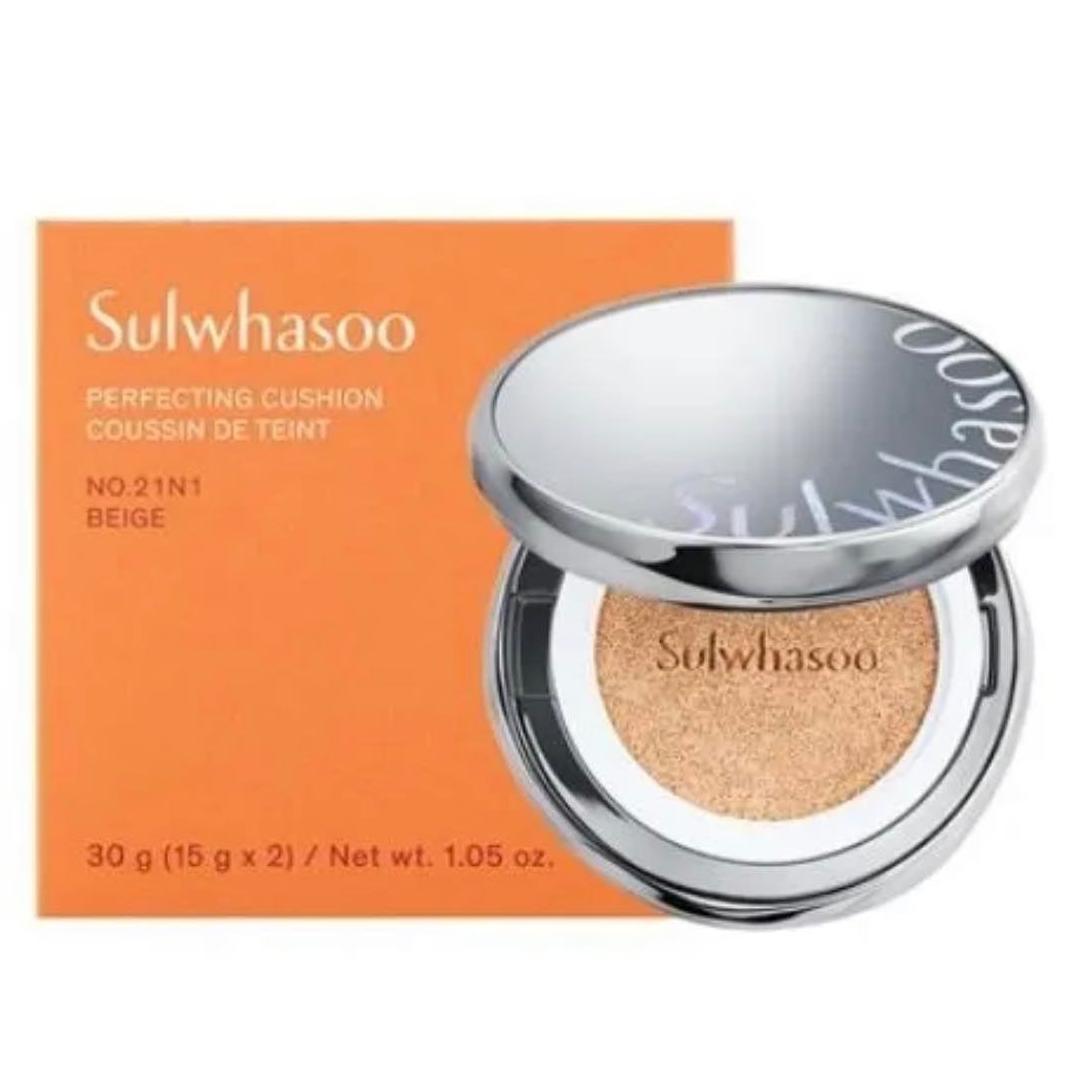 SULWHASOO Perfecting Cushion No.21N1 Beige SPF50+/ PA+++ 30g (15g x 2 including refill)