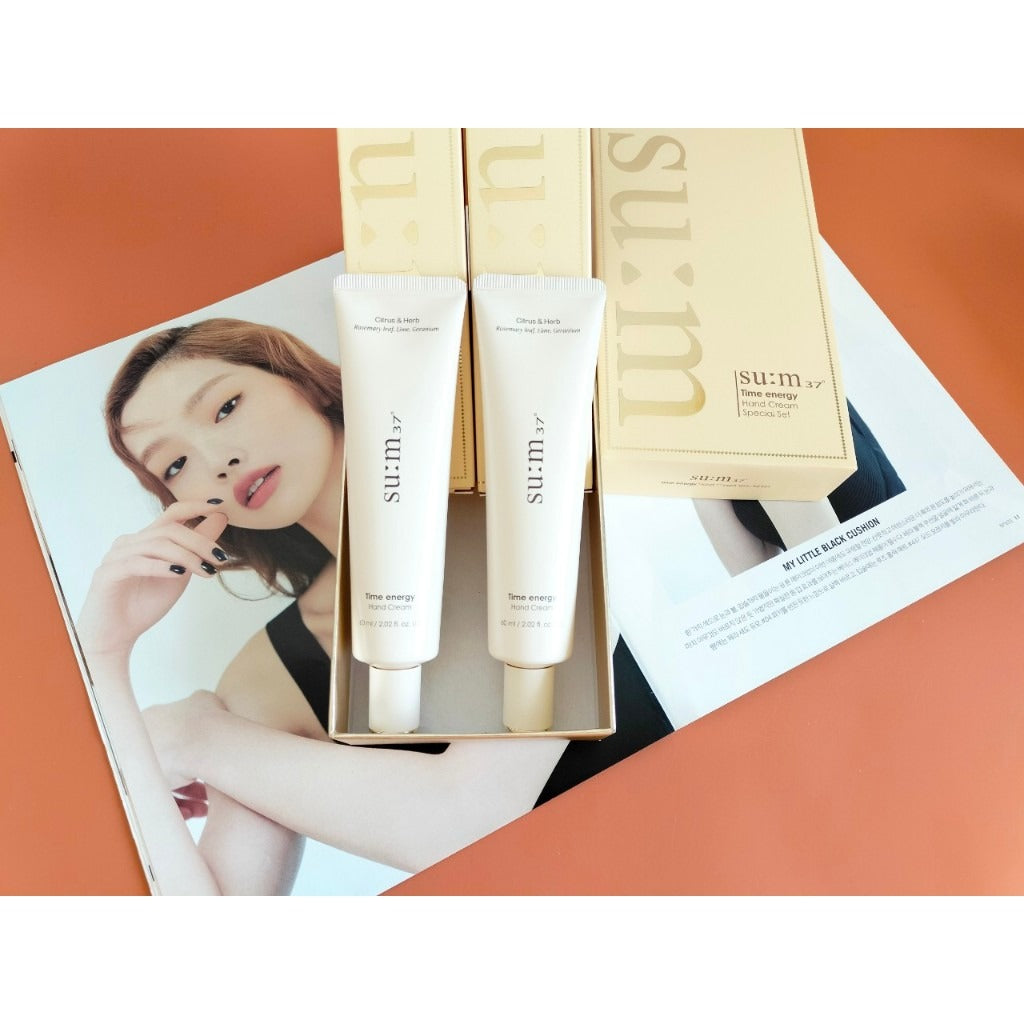 SU:M37 Time Energy Hand Cream Special Set (60ml + 60ml)
