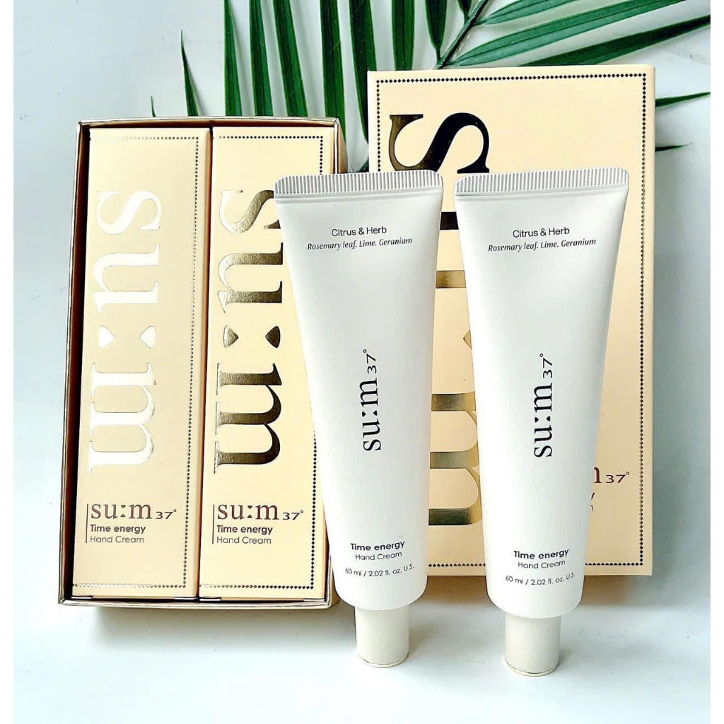 SU:M37 Time Energy Hand Cream Special Set (60ml + 60ml)