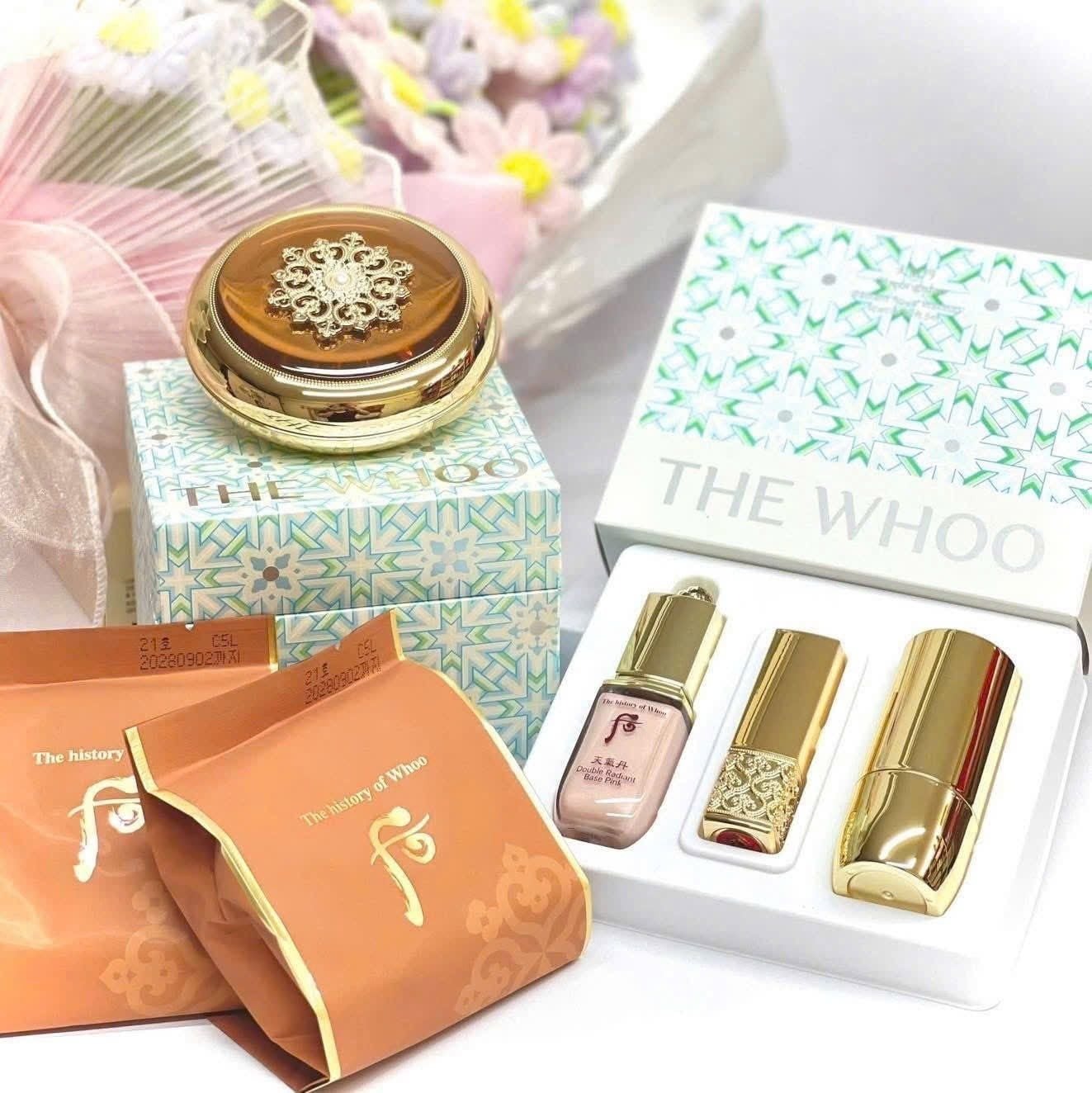 THE HISTORY OF WHOO Cheogidan Radiant Essence Cushion No.21 Set