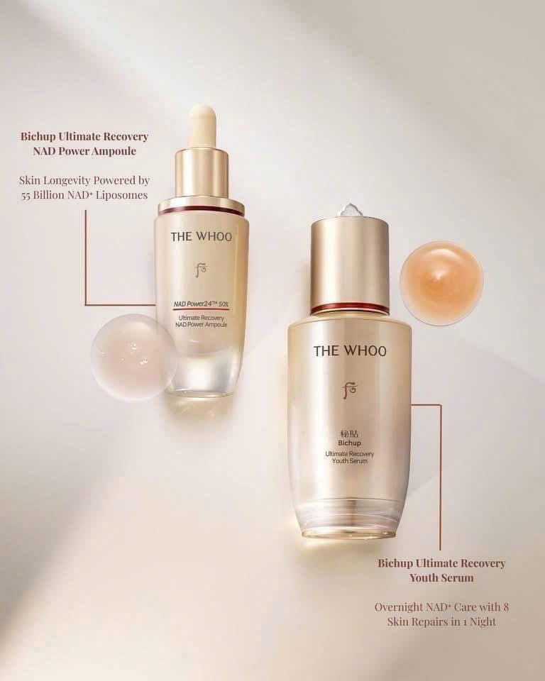 THE WHOO Bichup Ultimate Recovery NAD Power Ampoule Special Set