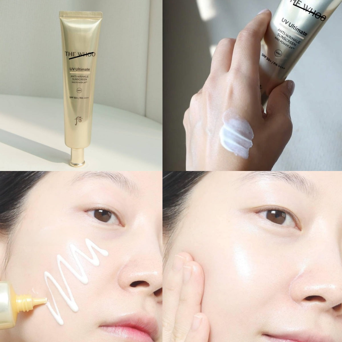 THE WHOO UV Ultimate Anti-wrinkle Sunscreen NAD Power Special Set