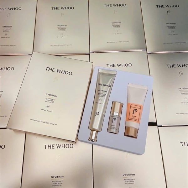 THE WHOO UV Ultimate Anti-wrinkle Sunscreen NAD Power Special Set