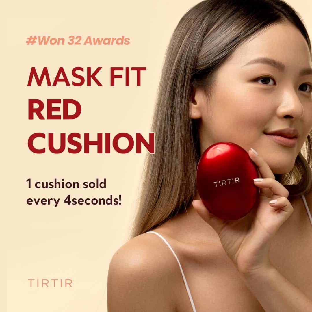 TIR TIR Mask Fit Red Cushion 18g