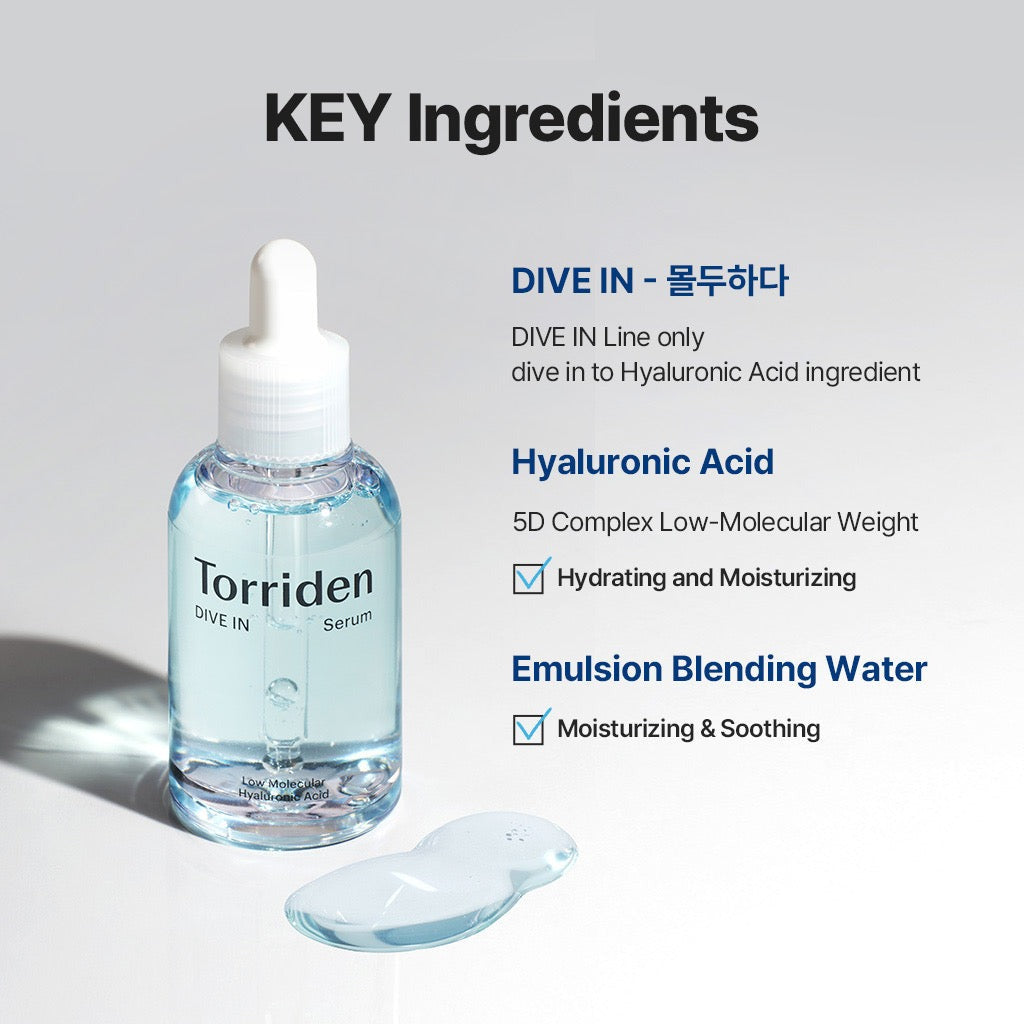 TORRIDEN Dive-in Low Molecular Hyaluronic Acid Serum 50ml