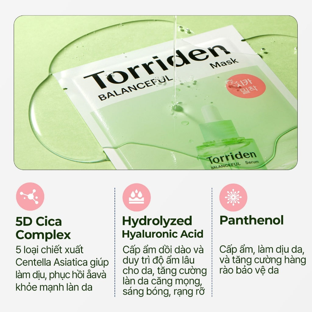 TORRIDEN Balanceful Cica Mask