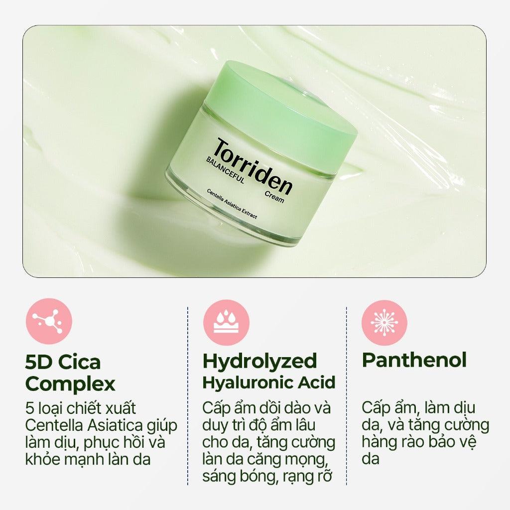 TORRIDEN Balanced Cica Cream 80ml