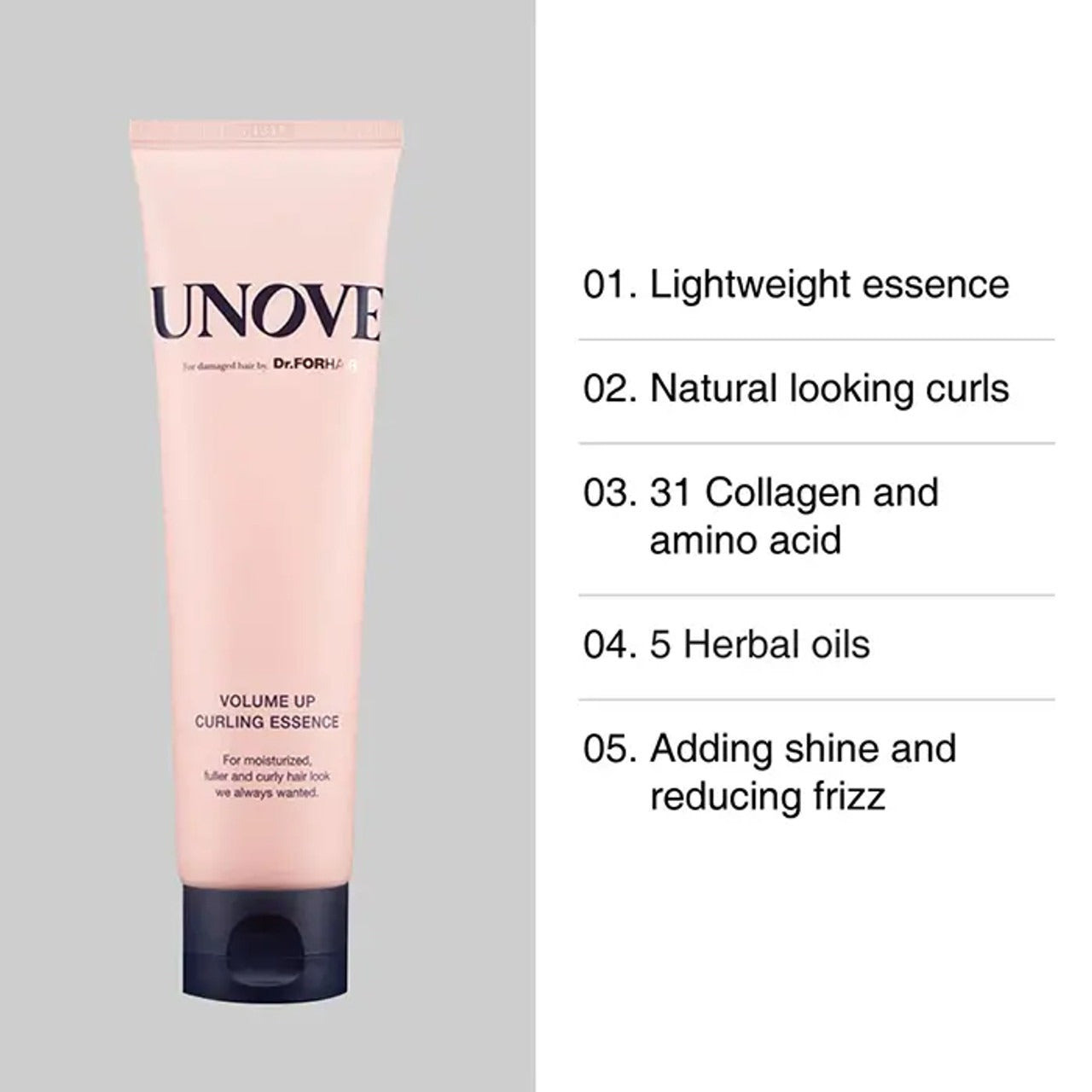 UNOVE Volume Up Curling Essence 147ml