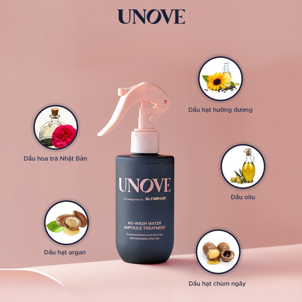 UNOVE No-wash Water Ampoule Treatment 200ml