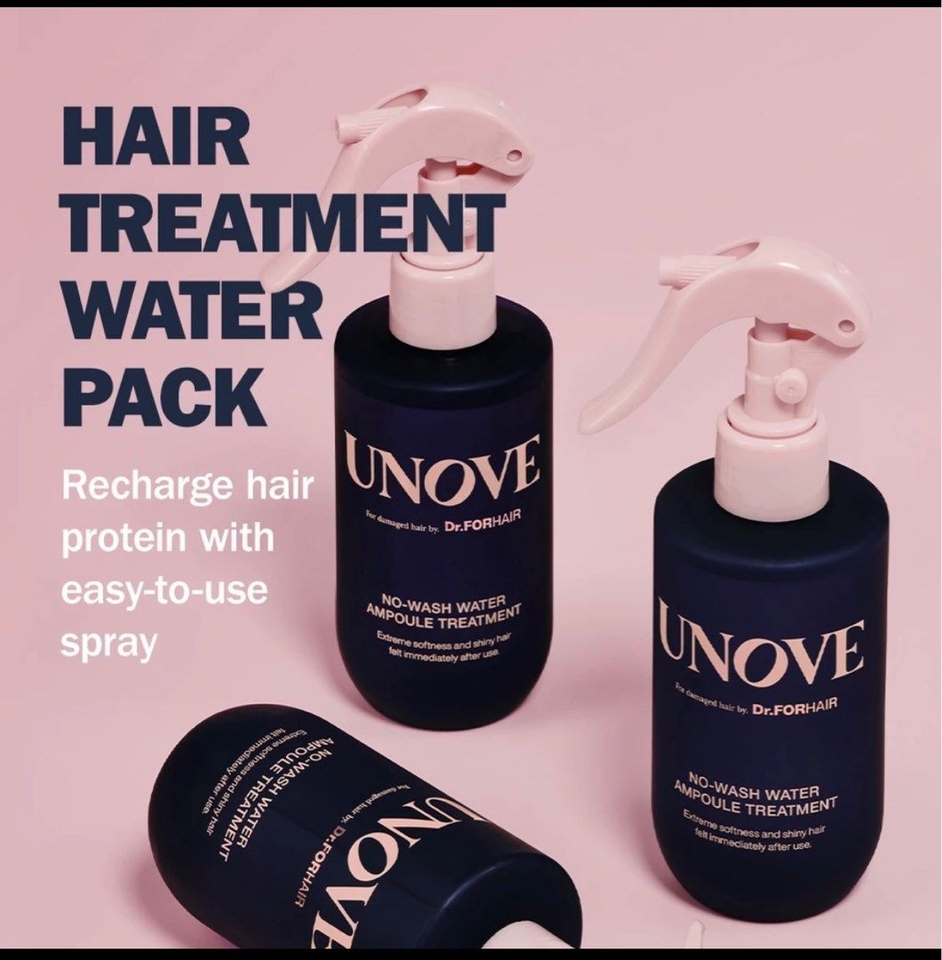 UNOVE No-wash Water Ampoule Treatment 200ml