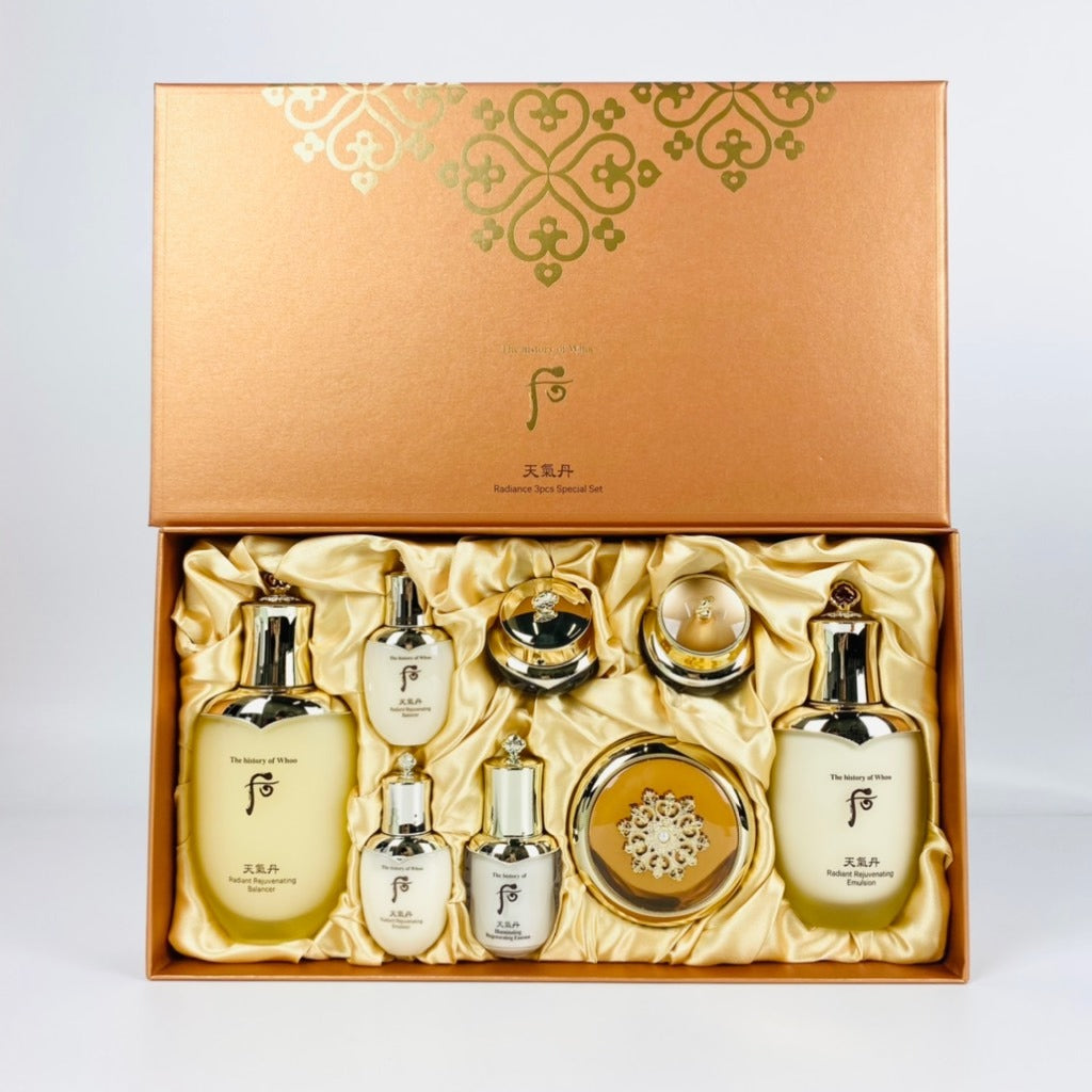 THE HISTORY OF WHOO Cheongidan Radiance 3pcs Special Set