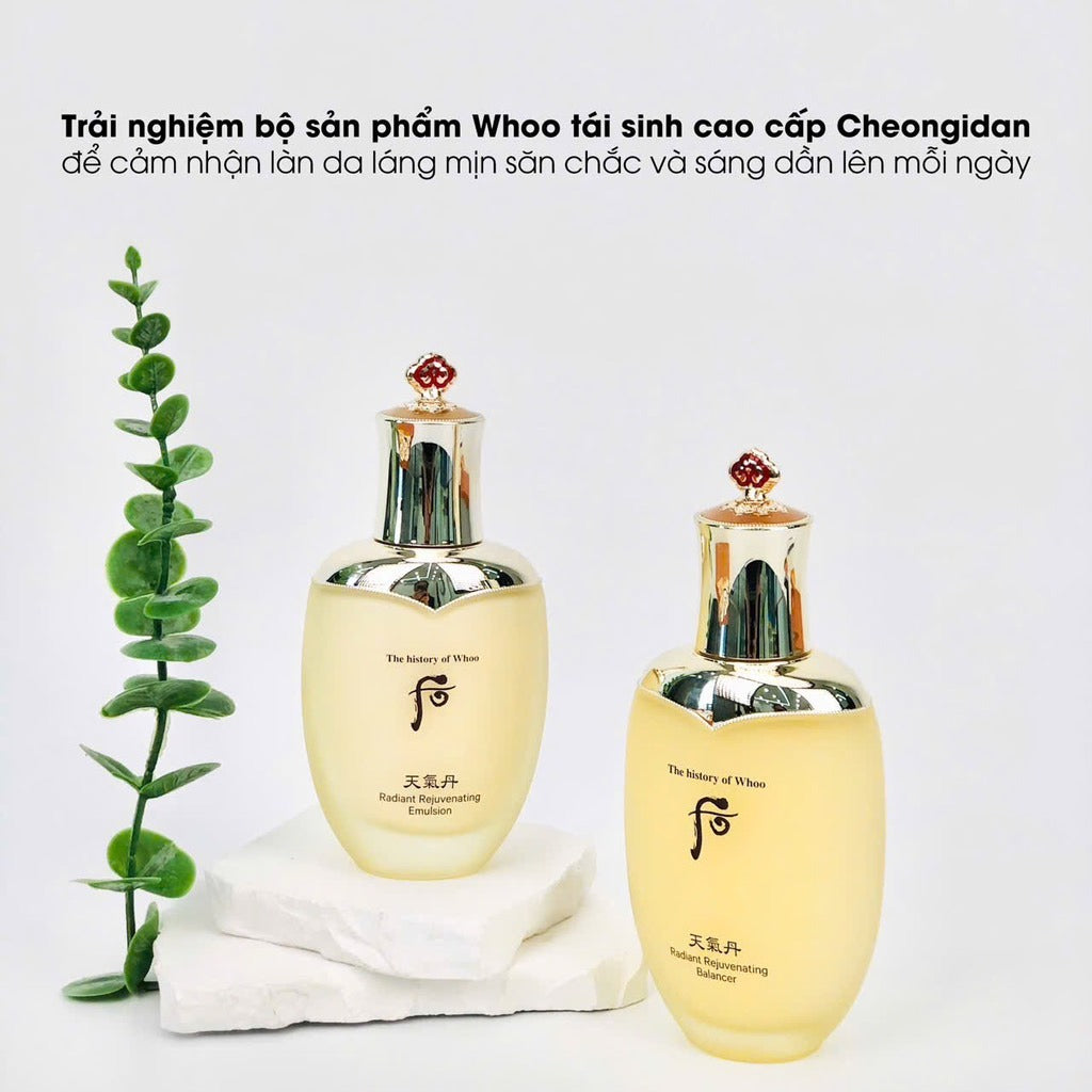 THE HISTORY OF WHOO Cheongidan Radiance 3pcs Special Set