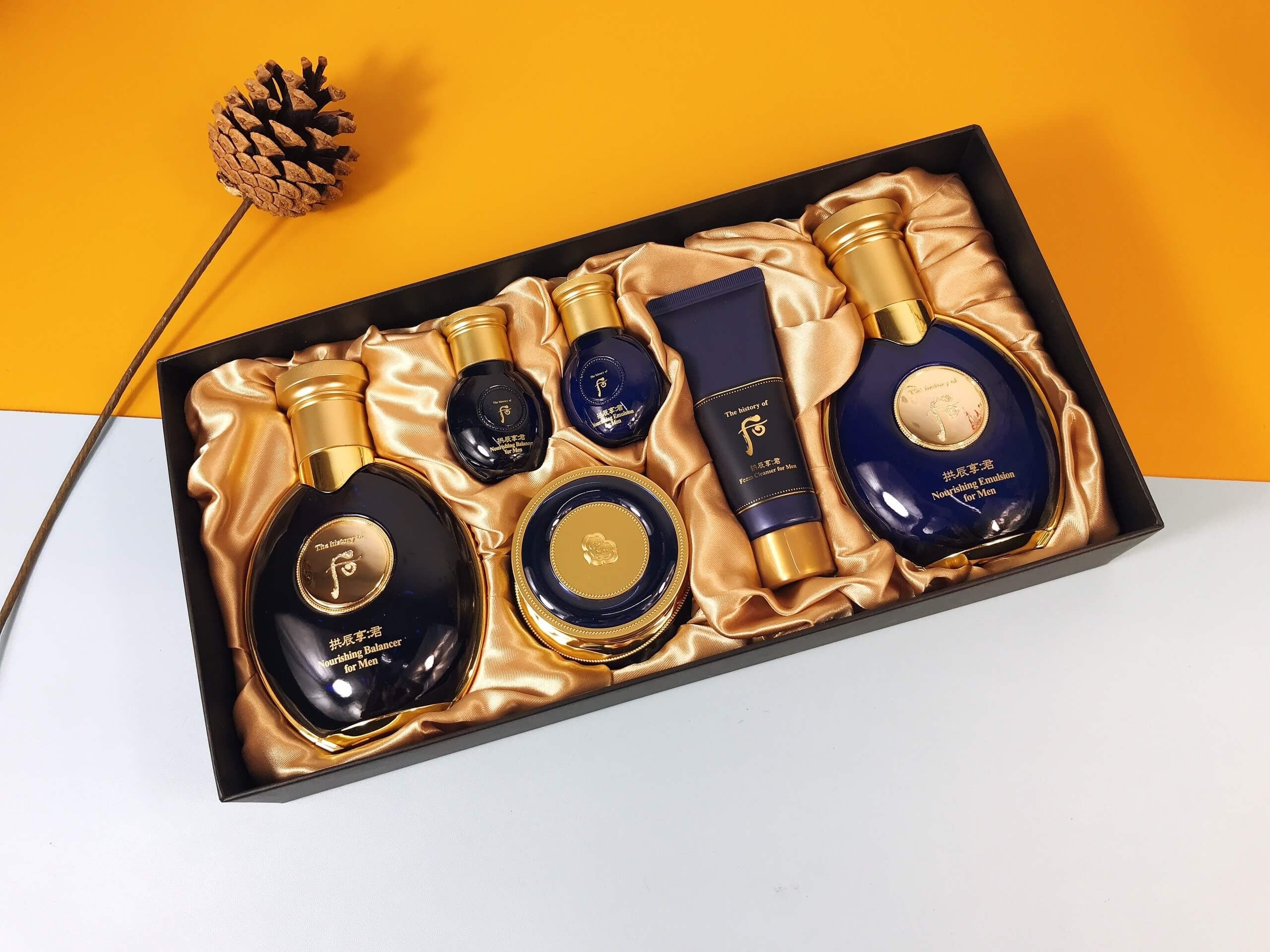 THE HISTORY OF WHOO Gongjinhyang for Men Special 3pcs Set