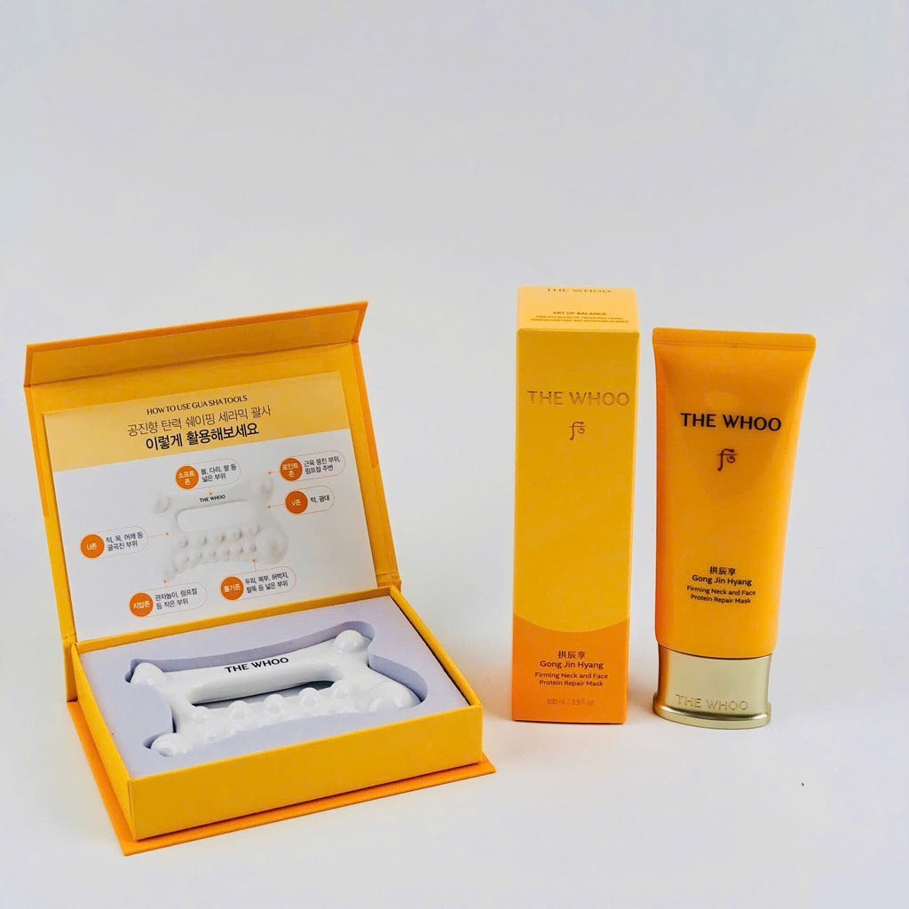 THE WHOO Gongjinhyang Firming Shaping Ceramic GUA SHA Set