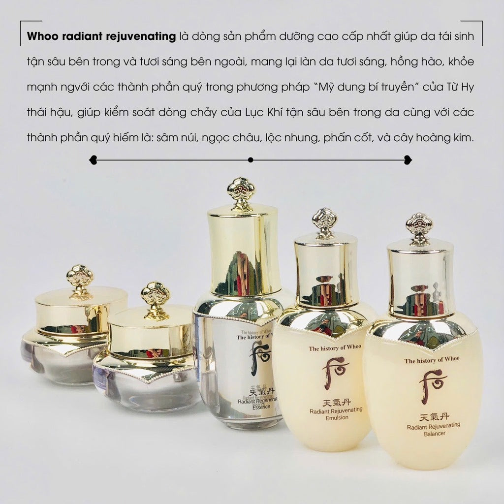 THE HISTORY OF WHOO Radiant Special Gift Set