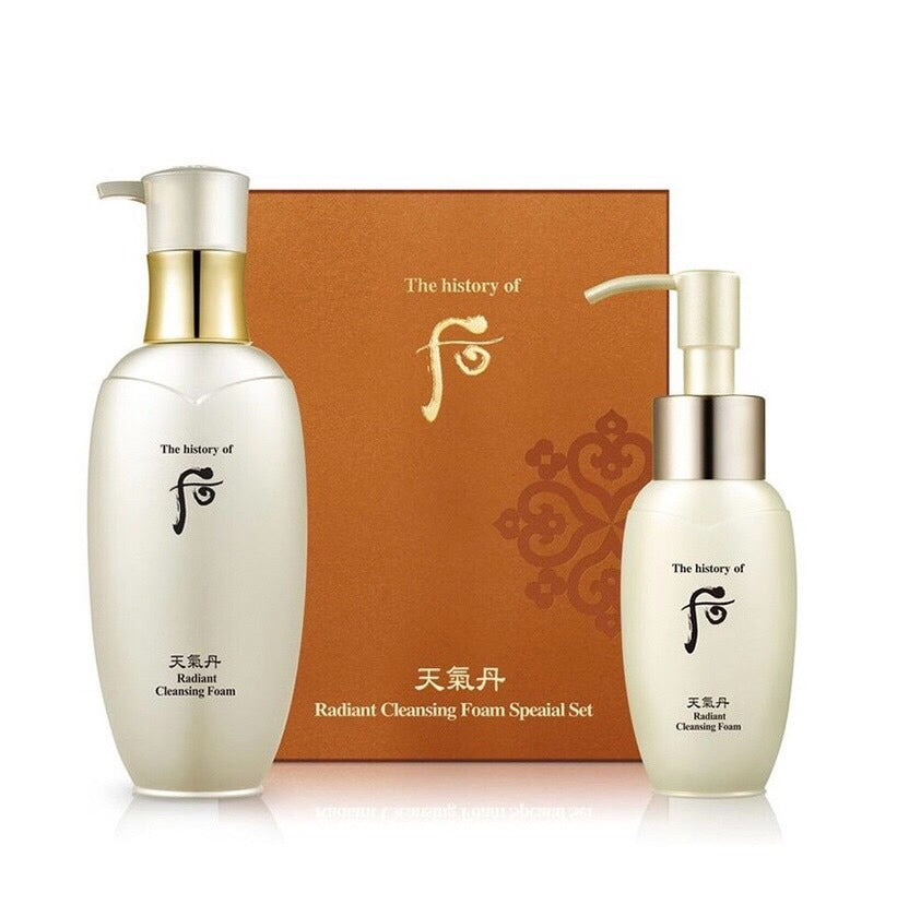 THE HISTORY OF WHOO Cheongidan Radiant Cleansing Foam Special Set