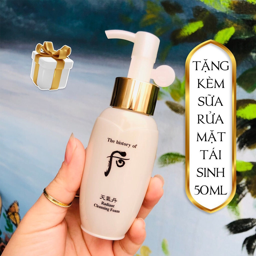 THE HISTORY OF WHOO Cheongidan Radiant Cleansing Foam Special Set