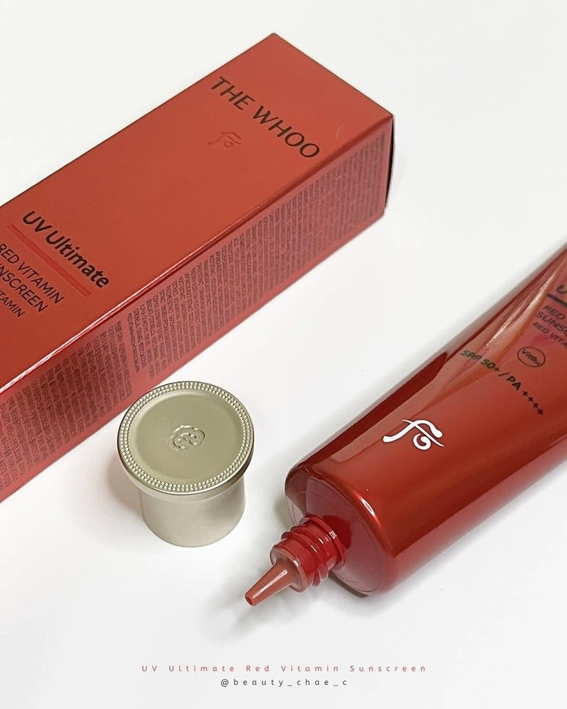 THE WHOO UV Ultimate Red Vitamin Sunscreen Special Set e