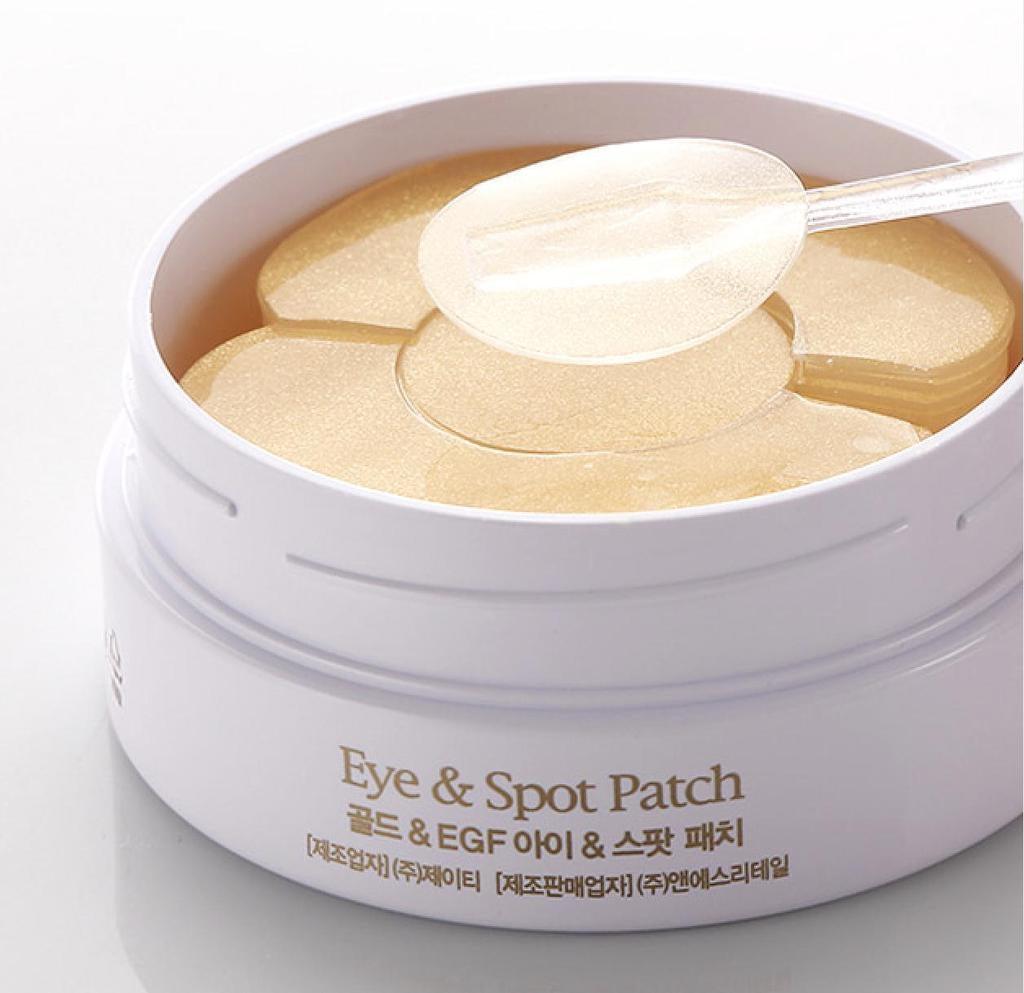 Petitfee GOLD&EGF Eye & Spot Patch 90 pcs(Eye Patch 1.1g x 60 pcs + Spot Patch 0.6g x 30 pcs)