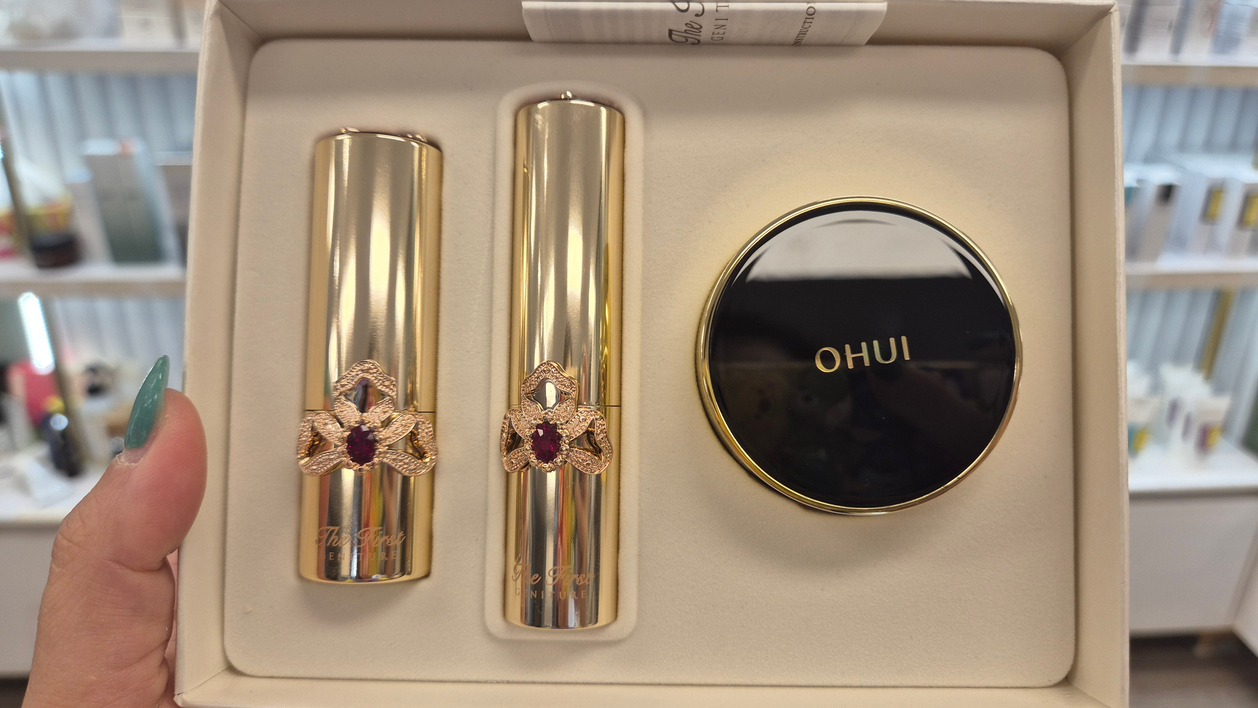 OHUI The First Geniture Lipstick & Lipbalm Duo Special Set