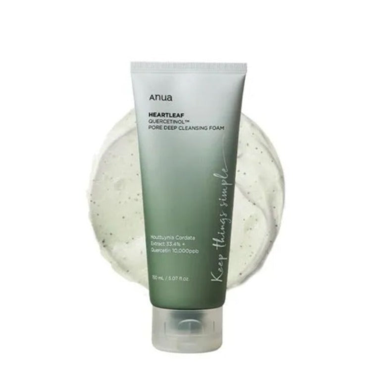 ANUA Heartleaf Quercetinol Pore Deep Cleansing Foam