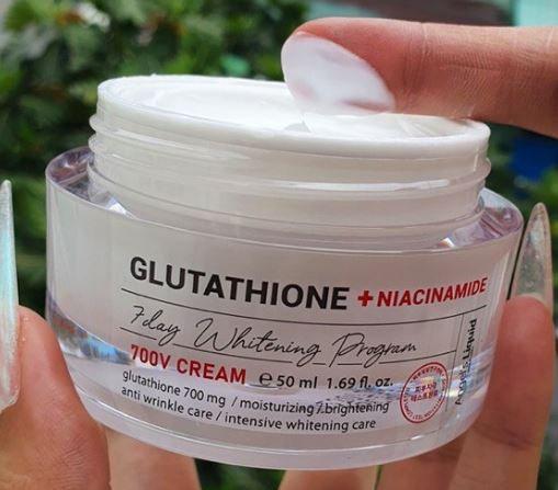 ANGELS' LIQUID Glutathione Niacinamide 7 Days Whitening Program 700V Cream