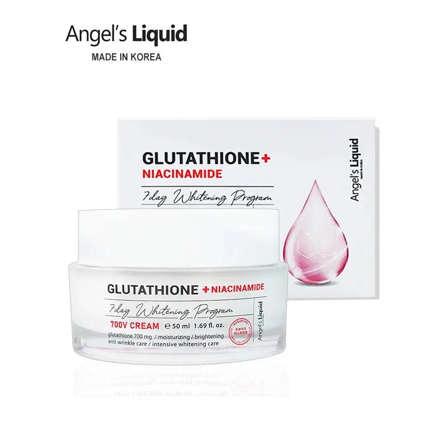 Angel's Liquid Glutathione Niacinamide 7 Day Whitening Program 700V Cream