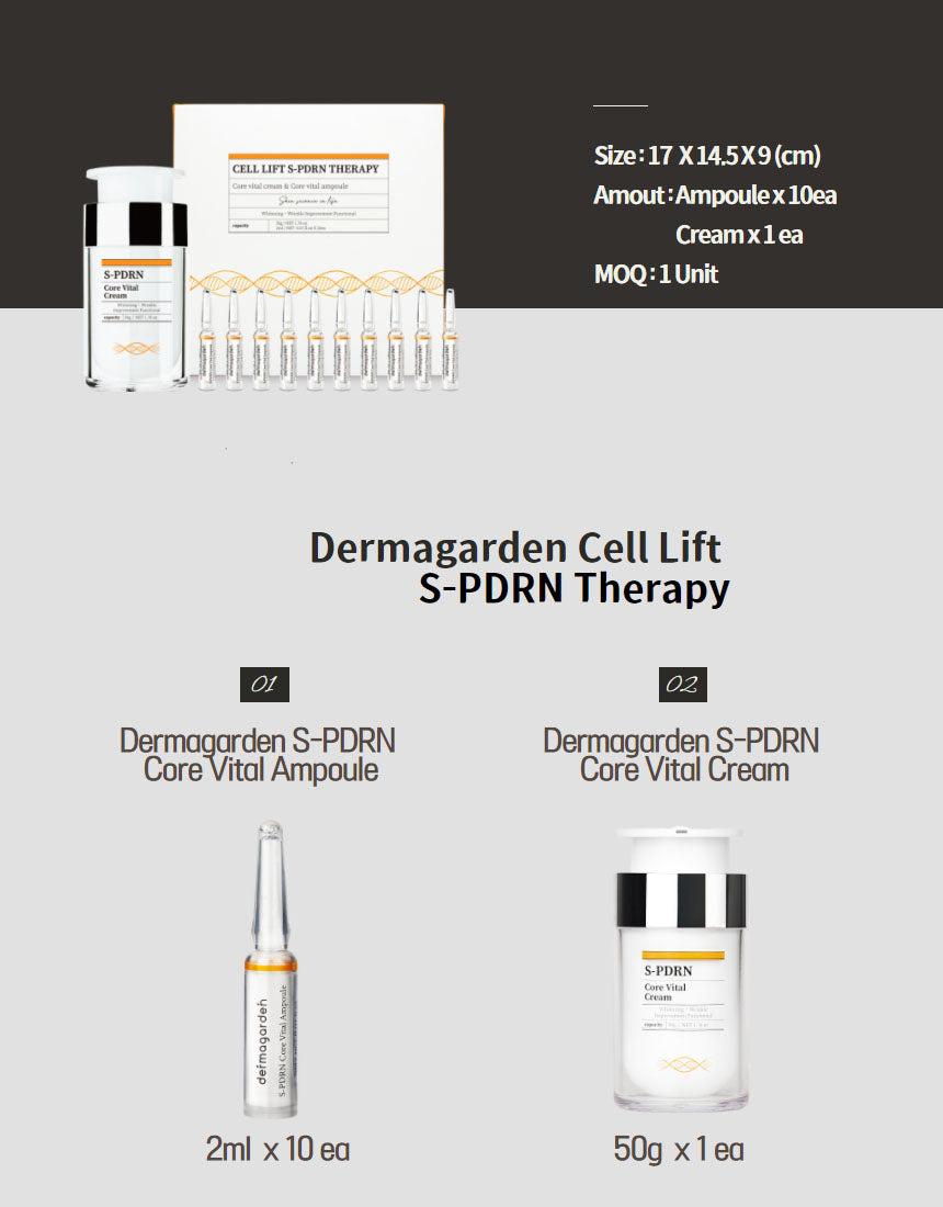 Dermagarden CELL LIFT S-PDRN THERAPY (Core Vital Cream & Core Vital Ampoule)
