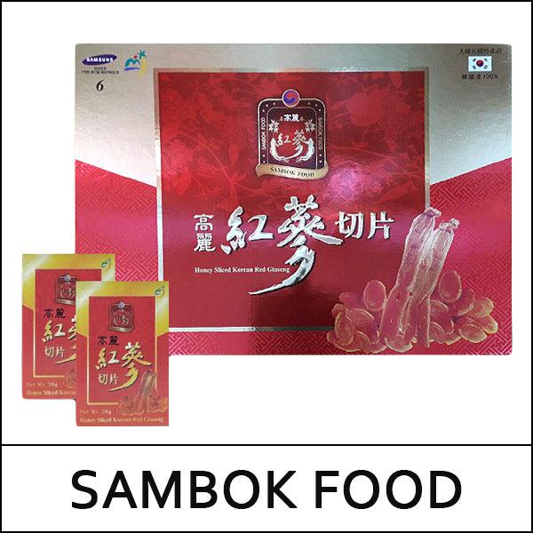 SAMBOK FOOD Honey Sliced Korean Red Ginseng 20g x 10ea