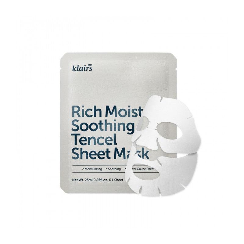 KLAIRS RICH MOIST SOOTHING TENCEL SHEET MASK