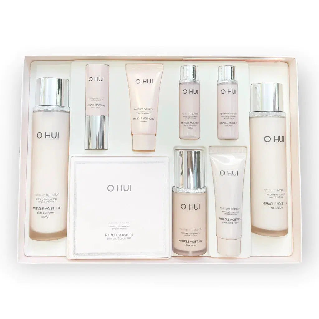 OHUI Optimum Hydration - Miracle Moisture Special Set (Restoring Transparency Smooth-intense)