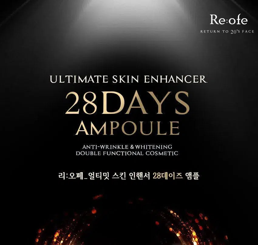 RE:OFE Ultimate skin enhancer 28 days Ampoule 2ml x 28ea