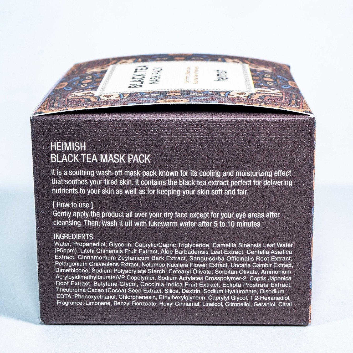 HEIMISH Black Tea Mask Pack 110ml