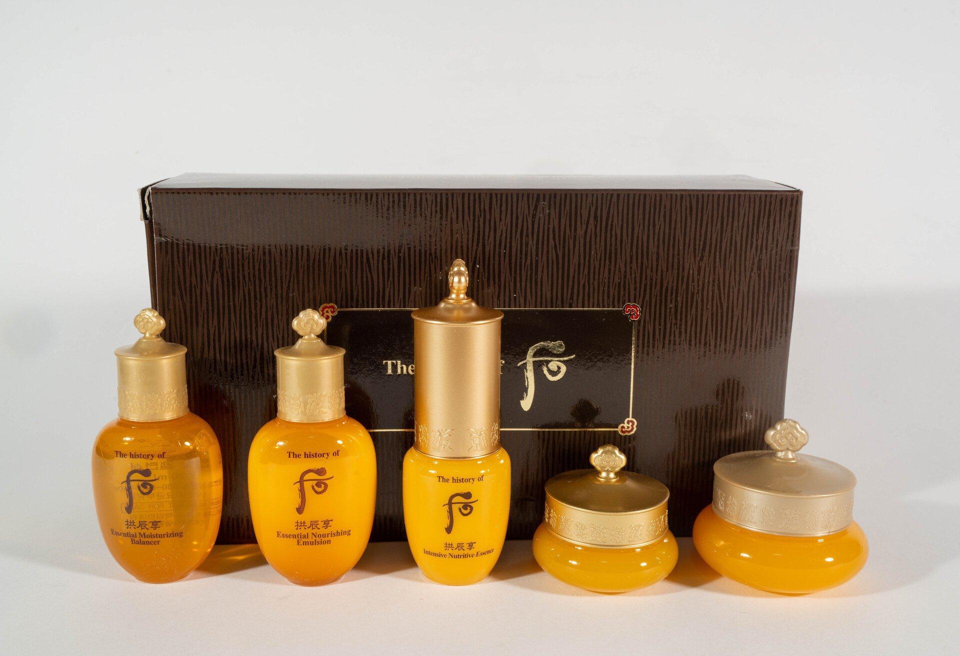 HISTORY OF WHOO Gongjinhyang 5 Pcs Special Gift Kit Travel Set 