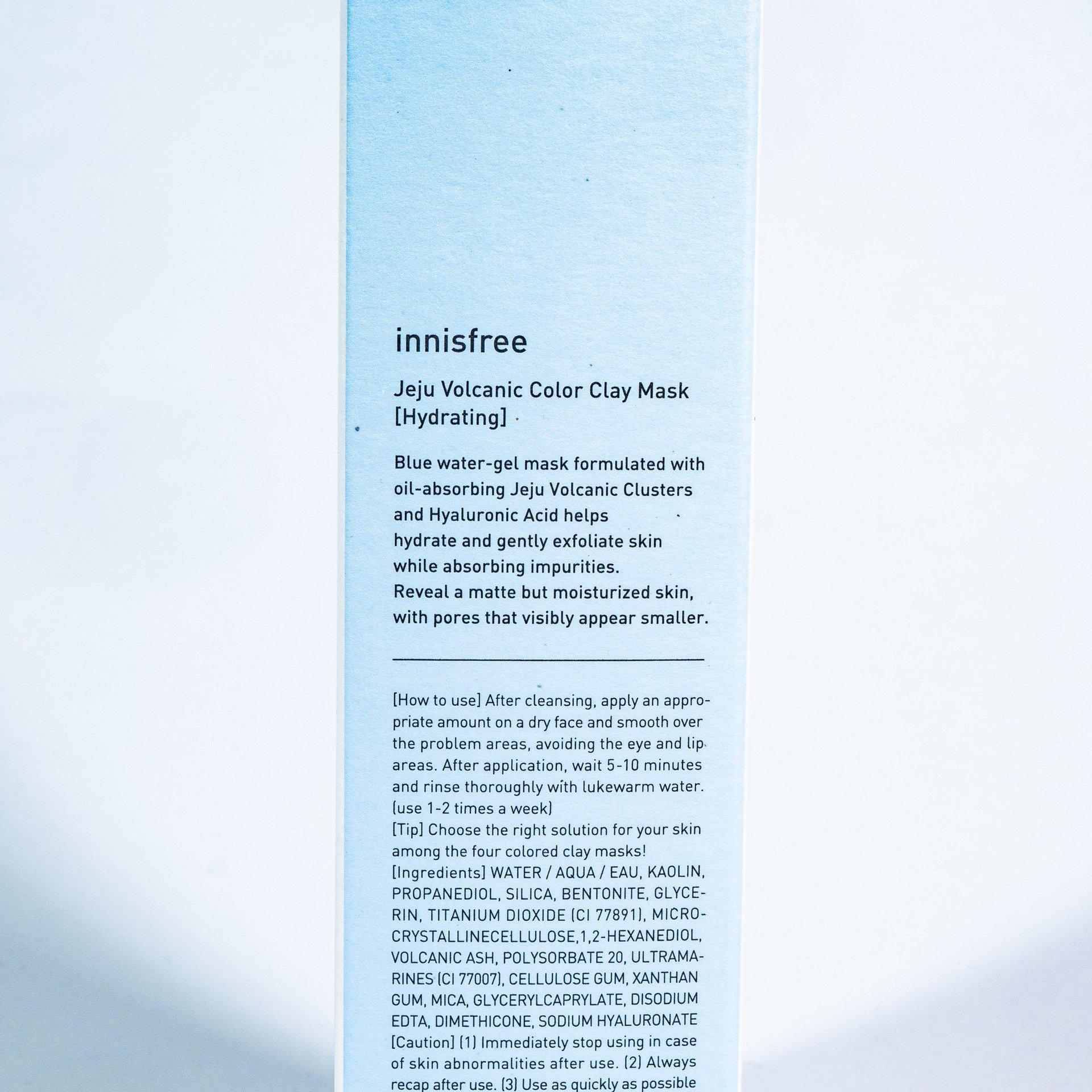 INNISFREE Jeju Volcanic Color Clay Mask - Hydrating