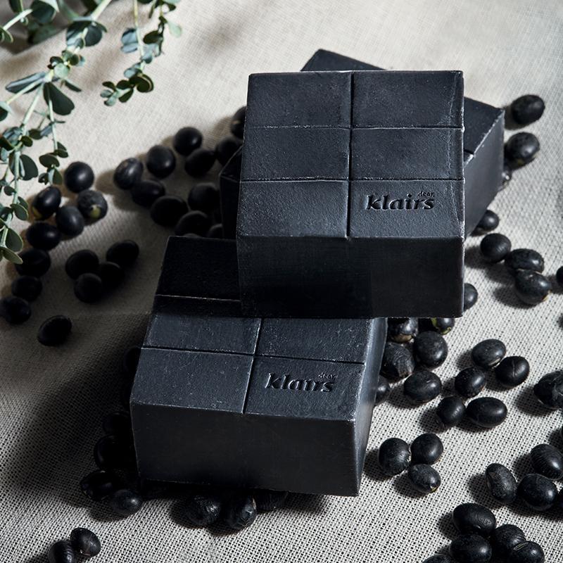 KLAIRS Gentle Black Sugar Charcoal Soap 100g