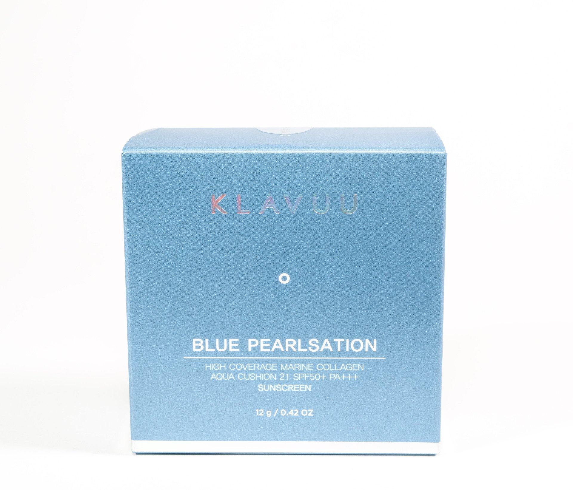 KLAVUU Blue Pearlsation High Coverage Marine Collagen Aqua Cushion Spf50+ PA+++