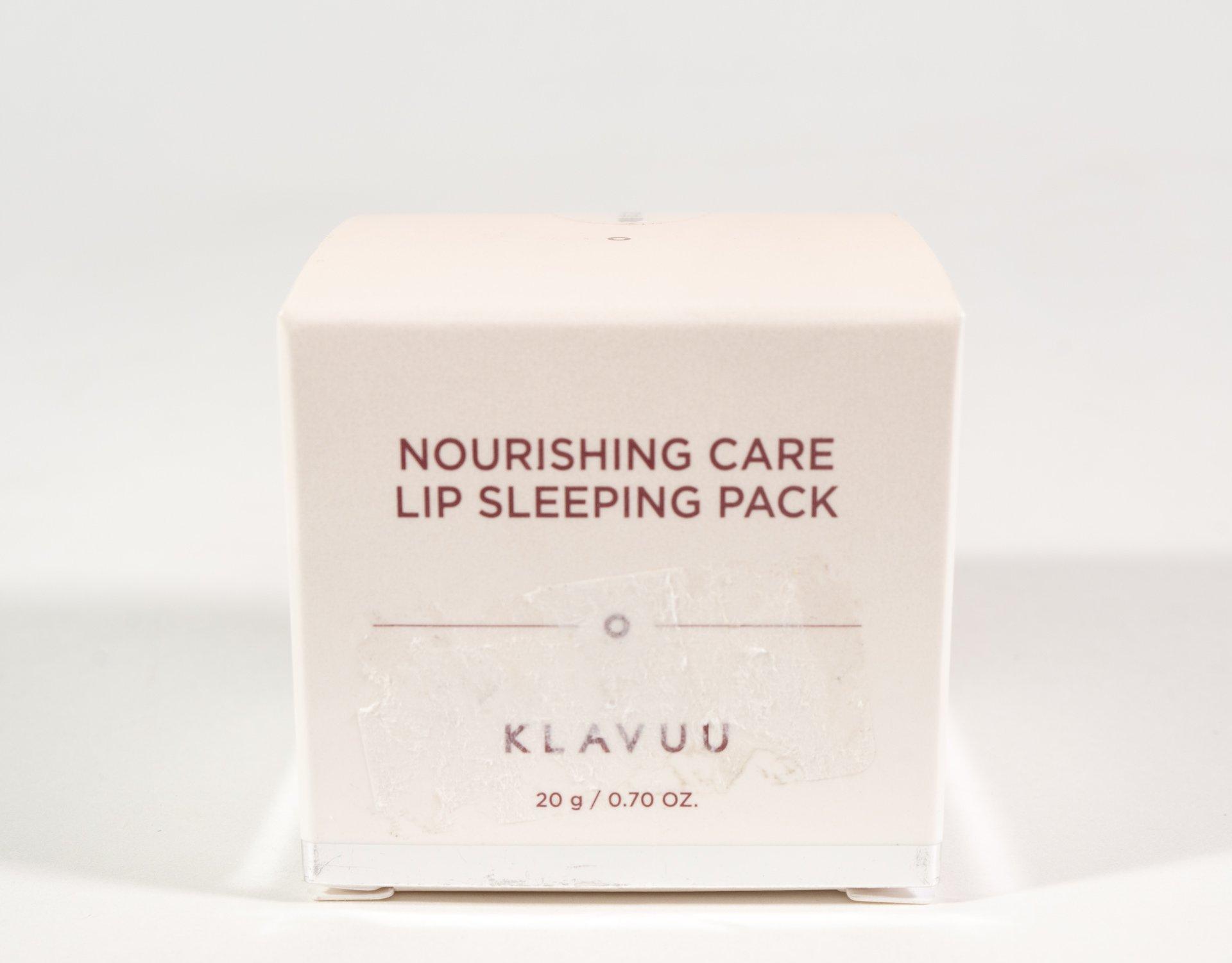 KLAVUU Nourishing Care Lip Sleeping Pack 20g