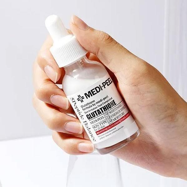 medi peel glutathione white ampoule MediPeel Bio Intense 30ml Wrinkle Moisturizer K-Beauty Remove the mask after 10 MEDI PEEL Bio-Intense Glutathione White
