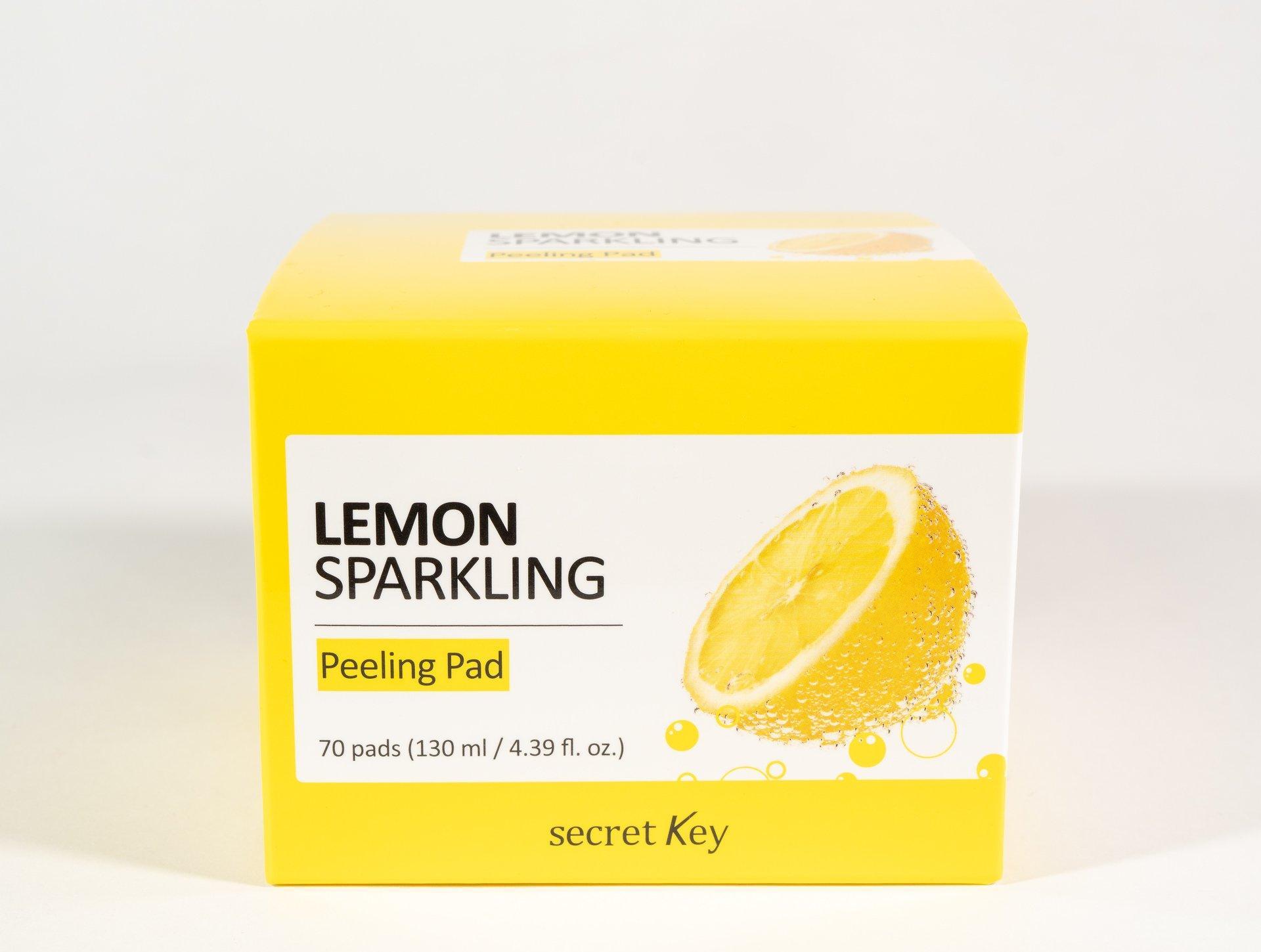 SECRETKEY Lemon Sparkling Peeling Pad 70pcs