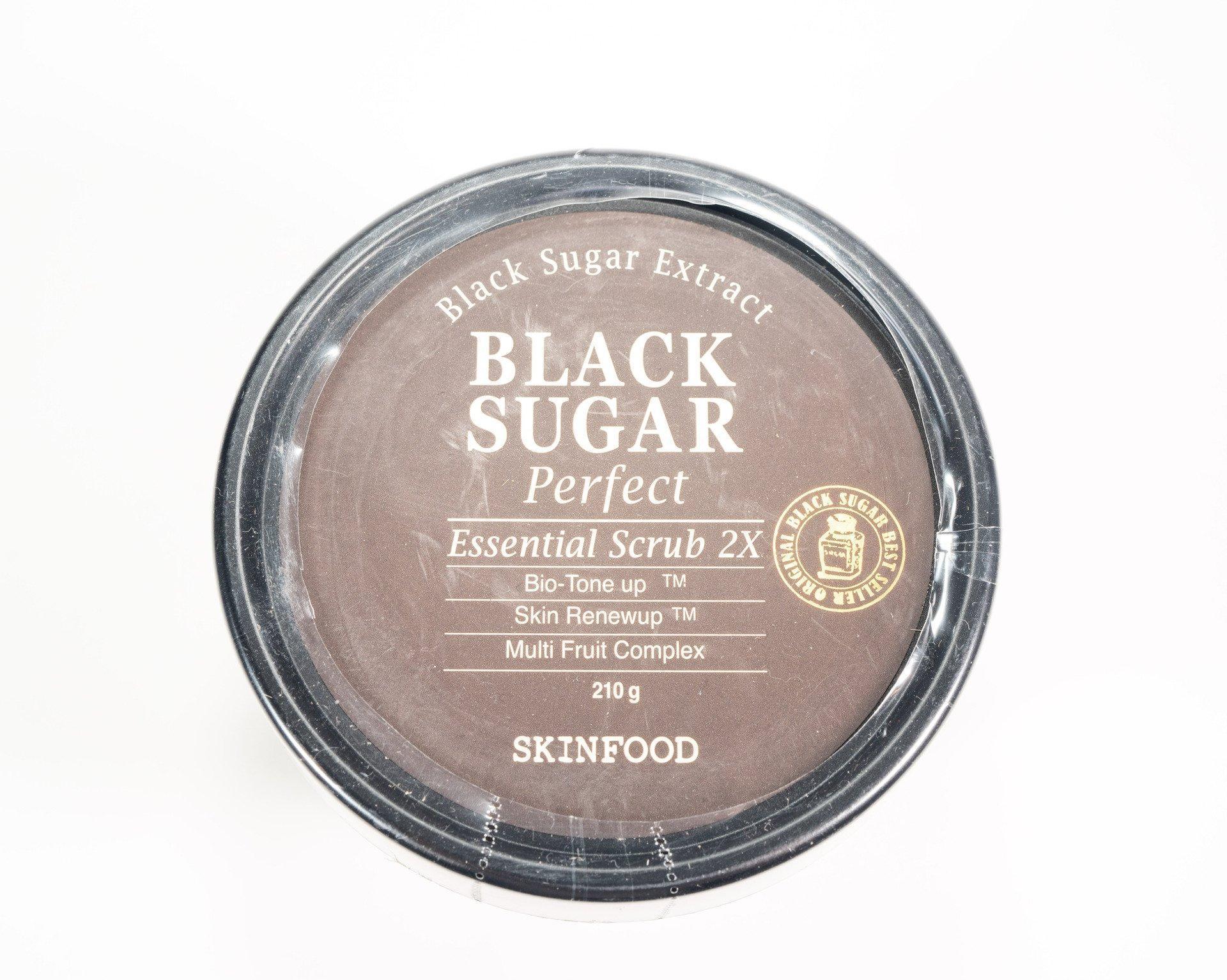 SKINFOOD Black Sugar Perfect Essence Scrub 2X 210g